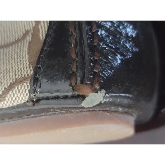 Coach Hellen Brown Leather Flat Loafer Shoes Slip On Women's US‎ 7B - Picture 9 of 10